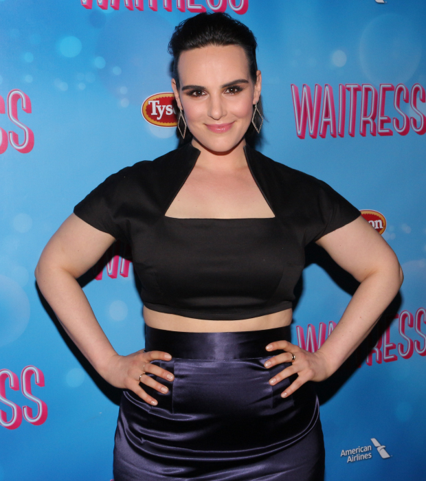 Molly Hager makes her Broadway debut in Waitress.