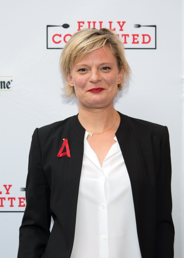 Martha Plimpton is ready to see her pal, Jesse Tyler Ferguson, back on stage.