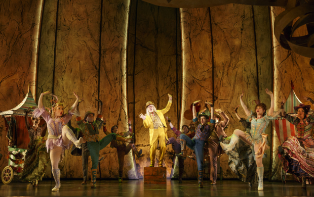 Terrence Mann plays The Man in the Yellow Suit in Tuck Everlasting.