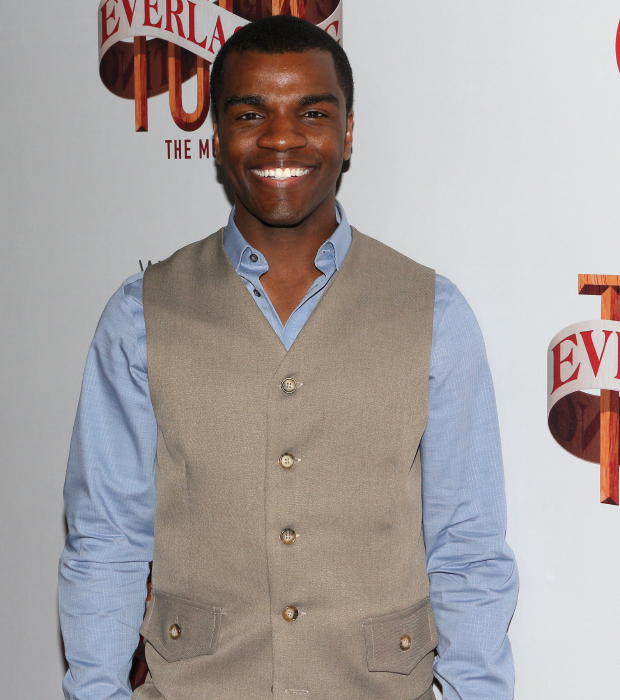 Sharrod Williams makes his Broadway debut in the Tuck Everlasting ensemble.