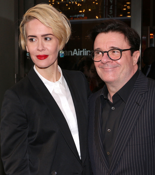 Sarah Paulson and Nathan Lane appeared together in the FX series The People v. O.J. Simpson.