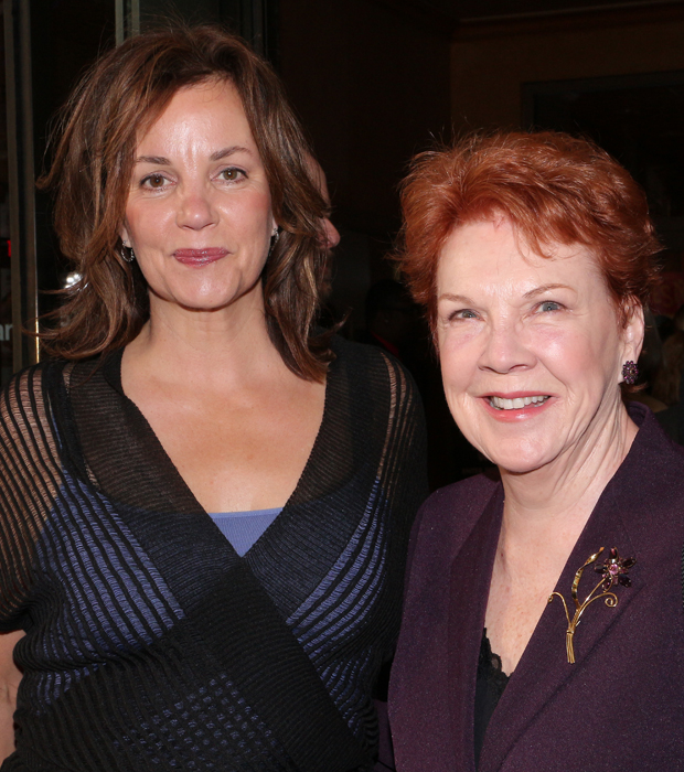 Margaret Colin and Beth Fowler walk the red carpet.