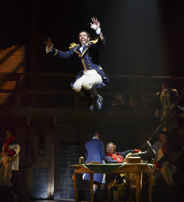 Daveed Diggs is nominated for a 2016 Astaire Award for his work in Hamilton.