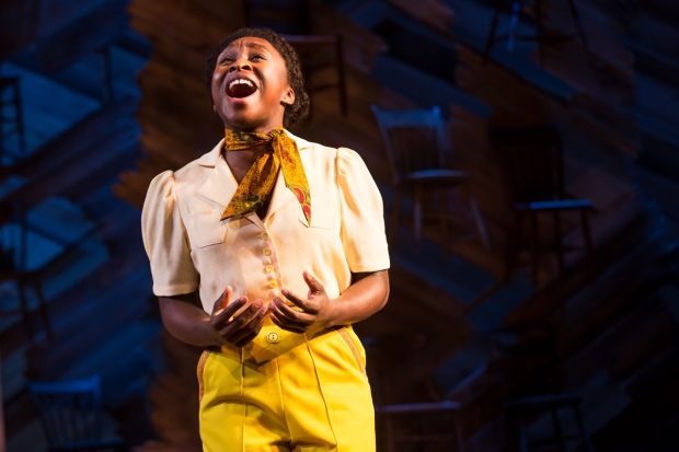 Cynthia Erivo is a 2016 Tony Award nominee for her Broadway-debut performance in The Color Purple.