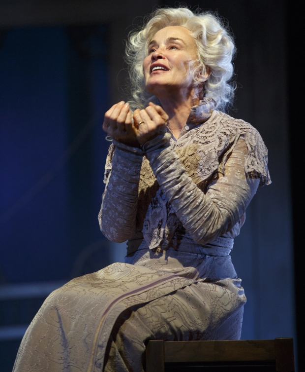 Jessica Lange earns her first Tony Award nomination for her performance in Long Days Journey Into Night.