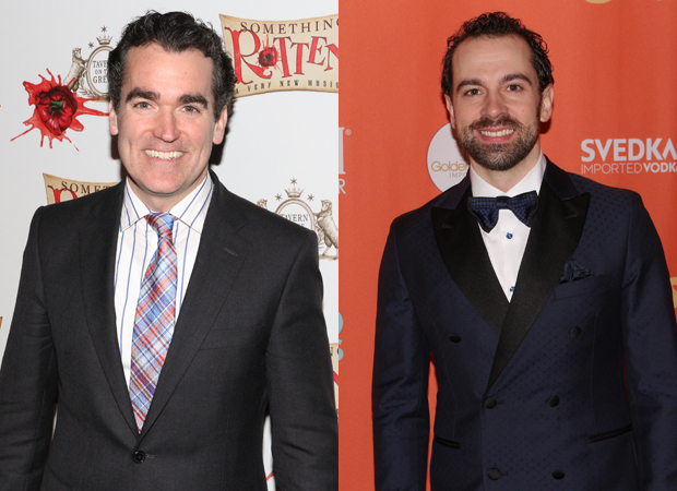 Brian d&#39;Arcy James will be replaced by Rob McClure in Something Rotten!.
