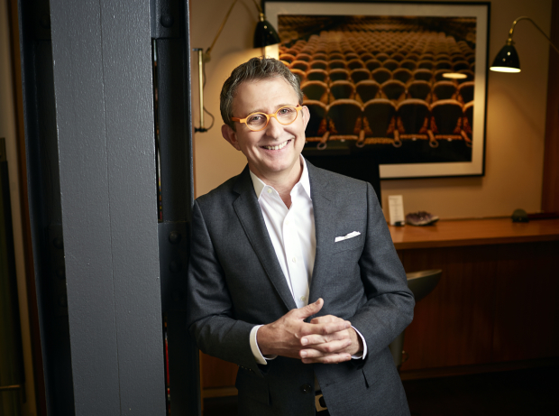 Thomas Schumacher, president of Disney Theatrical Group, which has awarded a $100K grant to Boston Children&#39;s Theatre.