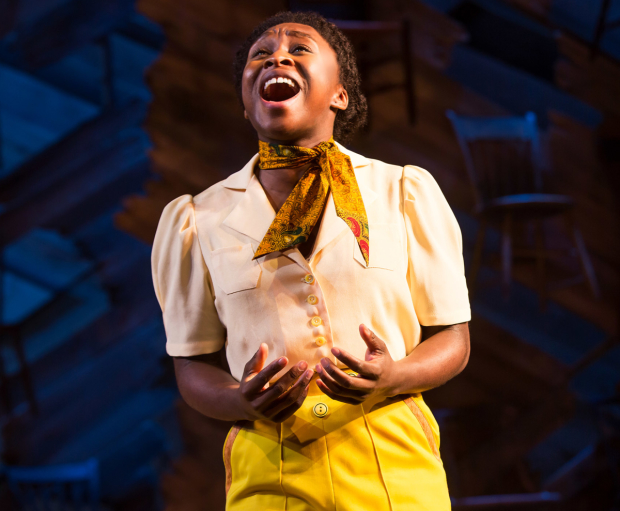 Cynthia Erivo is the winner of a 2016 Outer Critics Circle Award for her performance in Broadway&#39;s The Color Purple.