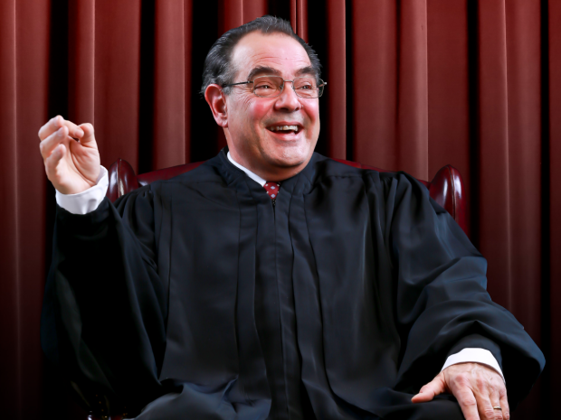 Edward Gero stars as Justice Scalia in John Strand&#39;s The Originalist, directed by Molly Smith, at Arena Stage.