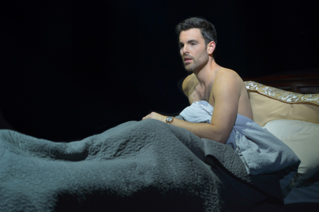 Zak Resnick as Jamie in Michael Berressee&#39;s production of The Last Five Years.