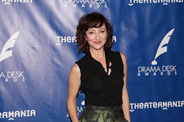 Carmen Cusack is nominated for the Drama Desk Award for Outstanding Actress in a Musical for her performance in Bright Star.