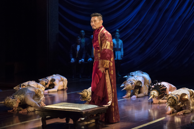Daniel Dae Kim plays the King of Siam in The King and I.
