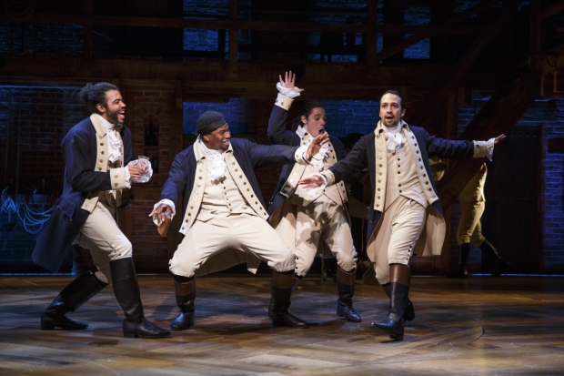 Hamilton has won the 2016 Drama League Award for Outstanding Production of a Broadway or off-Broadway Musical.