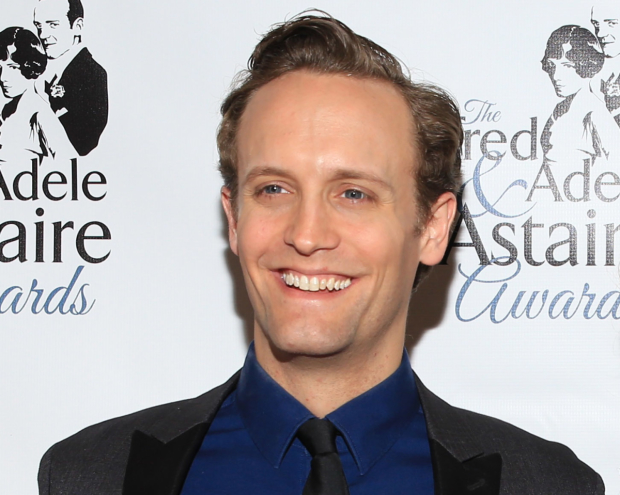 Danny Gardner plays the roles of Dad and George M. Cohan in Radio City&#39;s New York Spectacular.