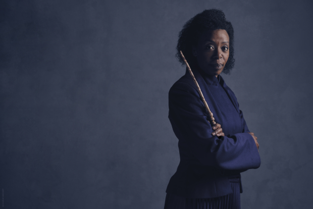 Noma Dumezweni plays Hermione Granger in Harry Potter and the Cursed Child. 