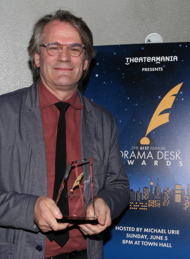 Bartlett Sher won the 2016 Drama Desk Award for Outstanding Director of a Musical for the revival of Fiddler on the Roof.