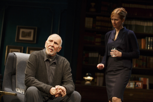 Frank Langella with Kathleen McNenny in a scene from The Father.