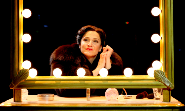 Shoshana Bean as Fanny Brice in the North Shore Music Theatre production of Funny Girl.