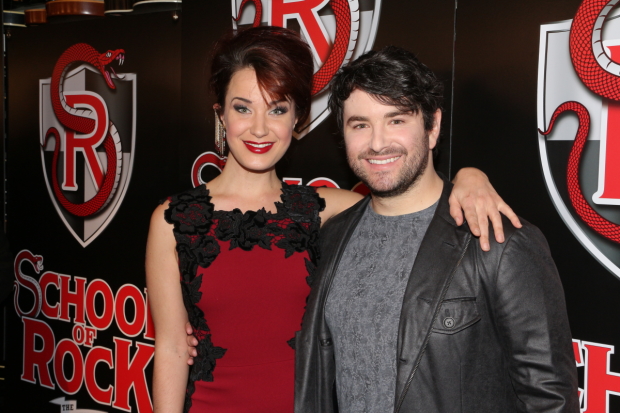 School of Rock stars Sierra Boggess and Alex Brightman will emcee one of the 2016 Broadway in Bryant Park concerts.