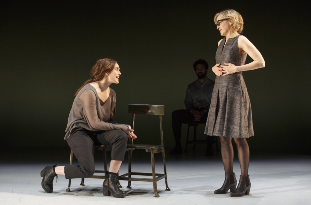 Heather Lind and Geneva Carr as Patricia and Martha in a scene from Incognito.