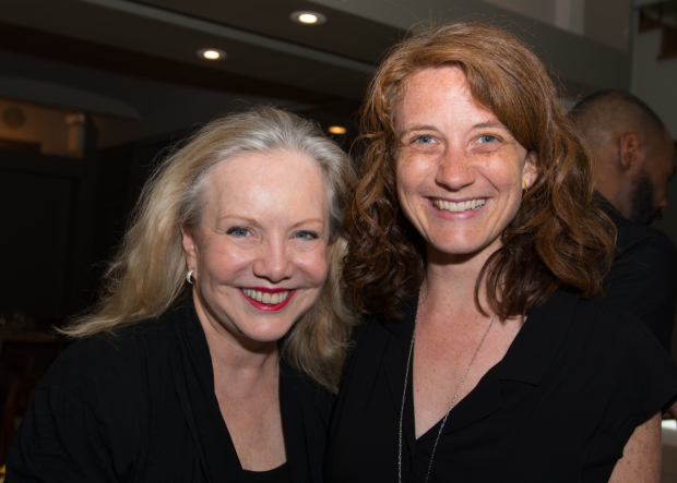 Director Susan Stroman with 2016 Susan Stroman Directing Award recipient Lee Sunday Evans.