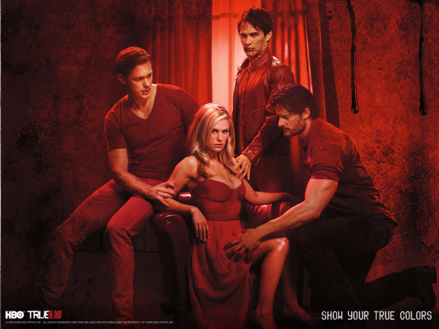 A promotional image for HBO series True Blood.