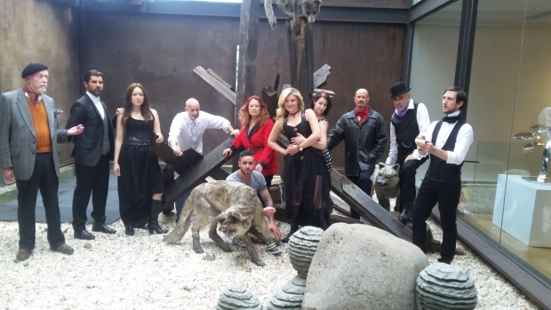 The cast of Hamlet: An Exploration, which runs through July 24.