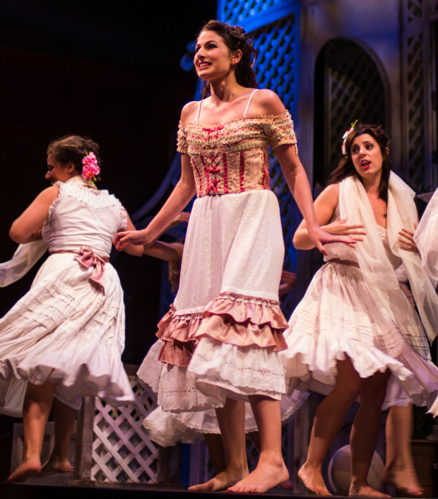 Rachel Zatcoff takes the stage in The Golden Bride at The Museum of Jewish Heritage's Edmond J. Safra Hall.