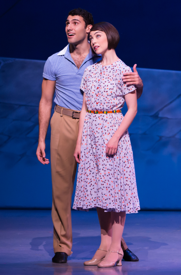 Dimitri Kleioris and Leanne Cope head the current cast of Broadway&#39;s An American in Paris.