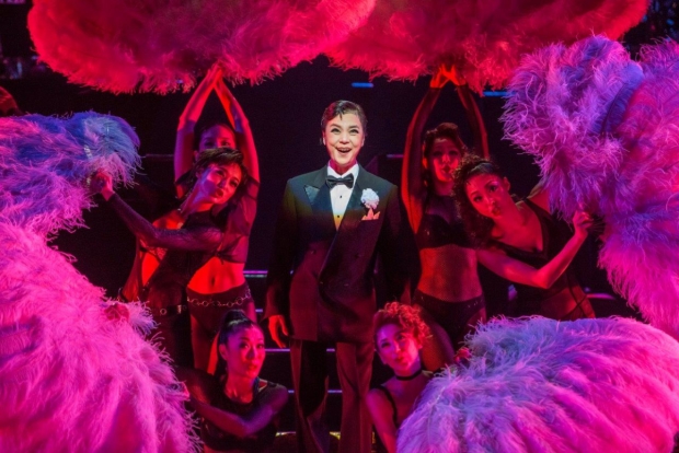 Saori Mine stars as Billy Flynn in Takarazuka&#39;s production of Chicago, directed by David Hyslop, for Lincoln Center Festival at the David H. Koch Theater.