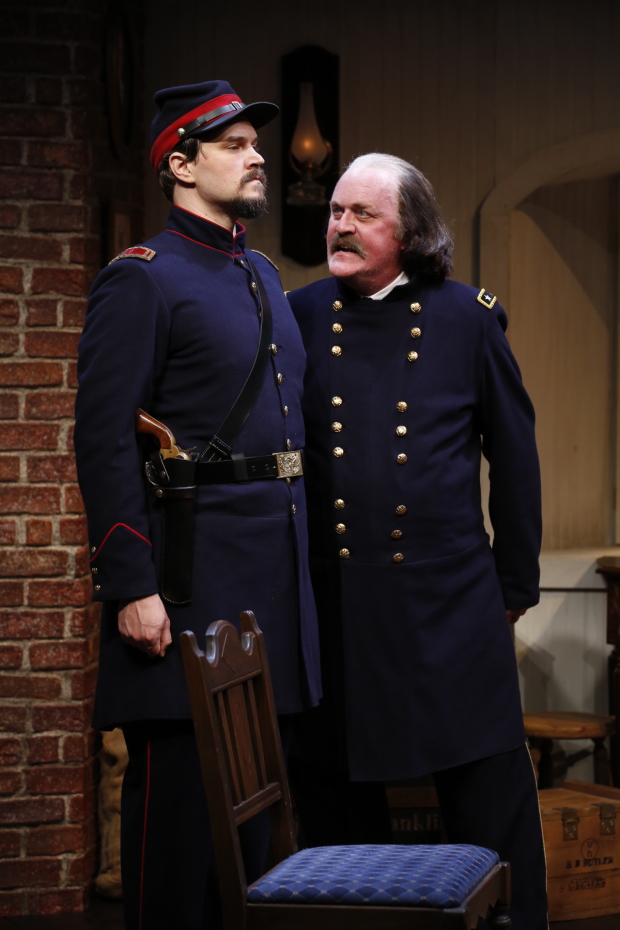 Benjamin Sterling and Ames Adamson star in Richard Strand&#39;s Butler, directed by Joseph Discher, at 59E59 Theaters.