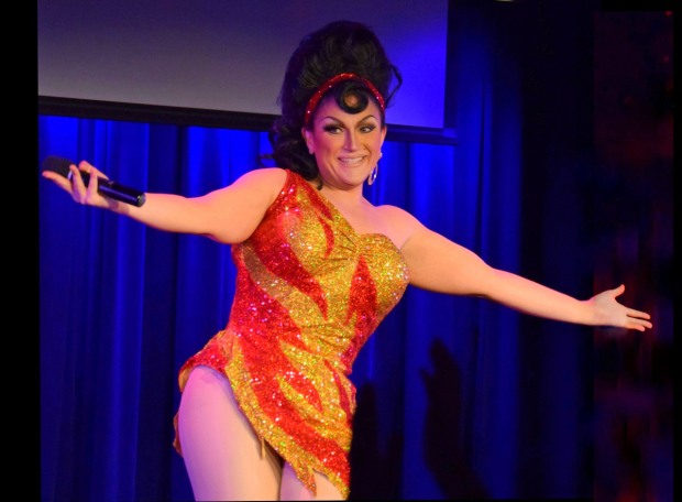 BenDeLaCreme stars in Inferno A-Go-Go at the Laurie Beechman Theatre.