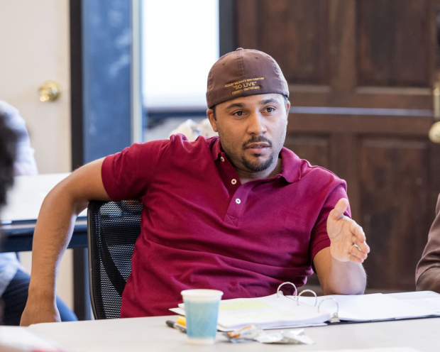 Broadway alum Jason Dirden takes on the role of Levee.