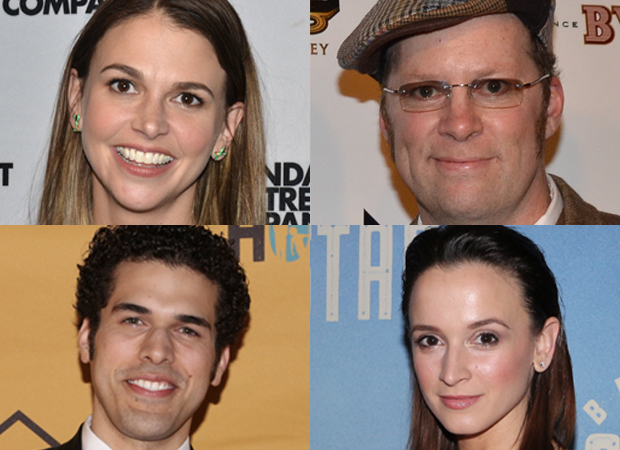 The Sutton Foster-led Sweet Charity revival will also star (clockwise) Shuler Hensley, Joel Perez, and Emily Padgett.