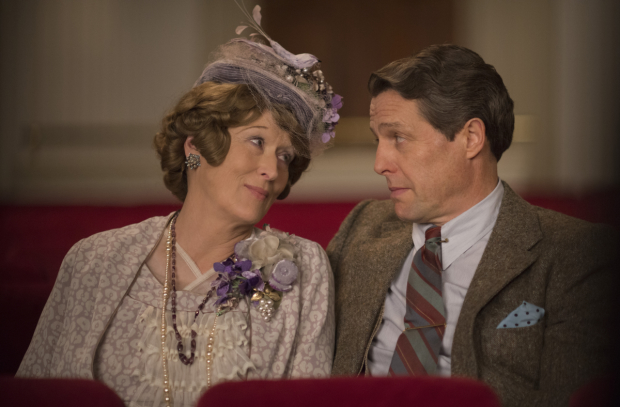 Meryl Streep and Hugh Grant in Florence Foster Jenkins.