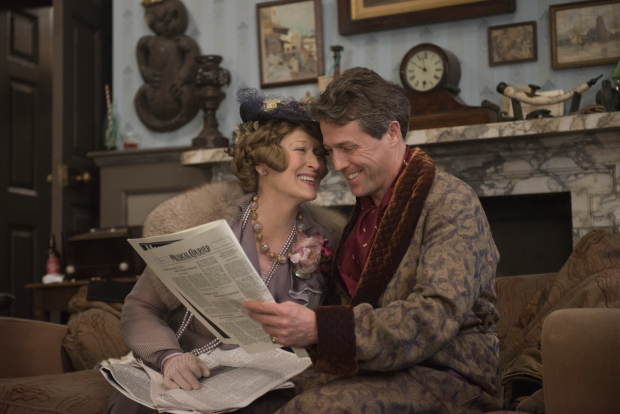 Florence Foster Jenkins, starring Meryl Streep and Hugh Grant, is now in theaters.