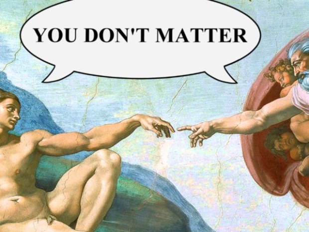 A promotional image for You Don&#39;t Matter.