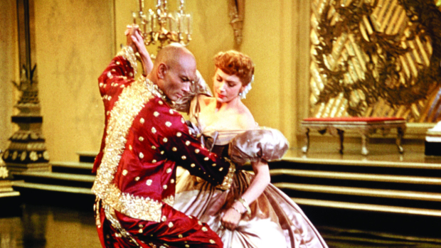 A scene from the motion picture The King and I.