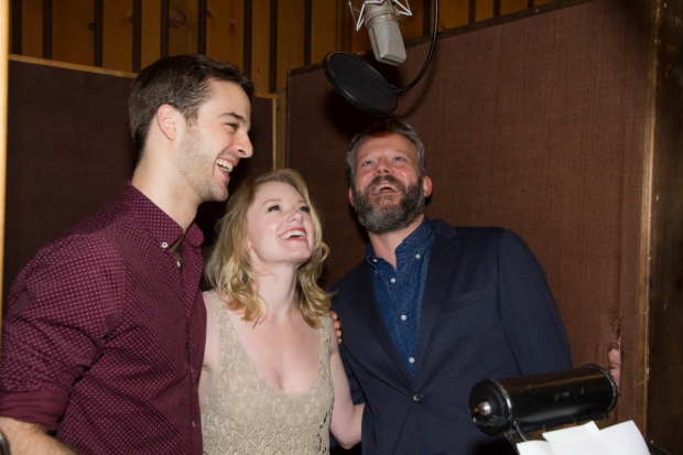 Paramour stars Ryan Vona, Ruby Lewis, and Jeremy Kushnier record their Broadway cast album.