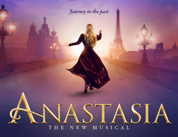 Key art for Anastasia on Broadway.