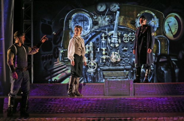 A scene from Twenty Thousand Leagues Under the Sea at The Grand Theatre.