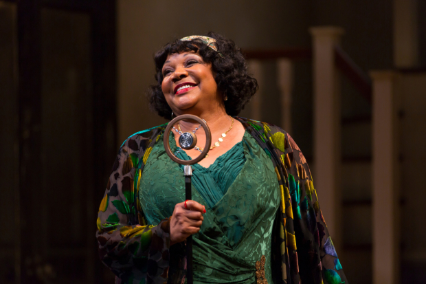 Arnetia Walker as Ma Rainey in August Wilson's Ma Rainey's Black Bottom at Two River Theater.  