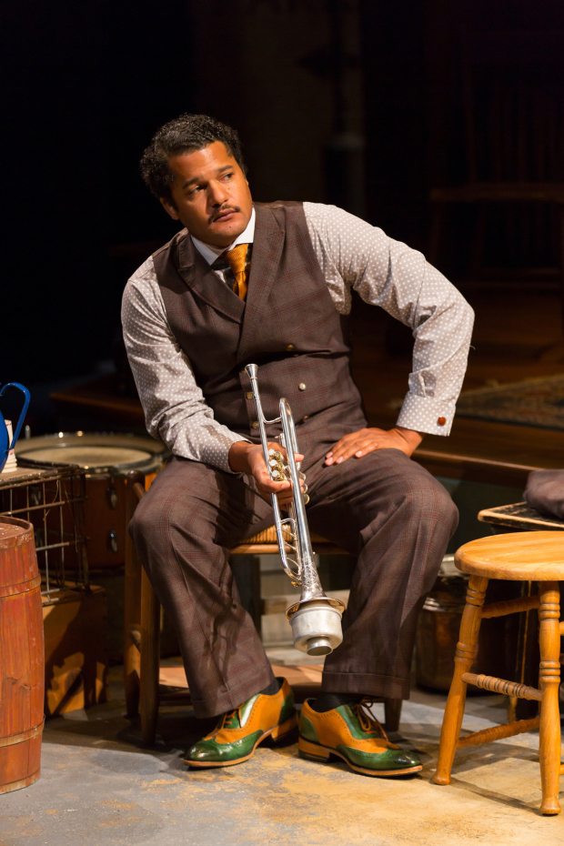 Brandon J. Dirden plays Levee in the Two River production.