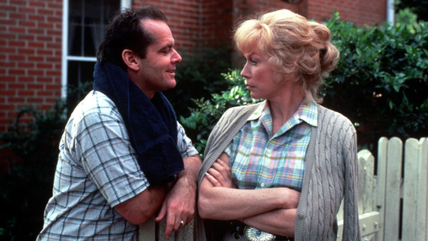 Jack Nicholson and Shirley MacLaine in a scene from the 1983 film Terms of Endearment.