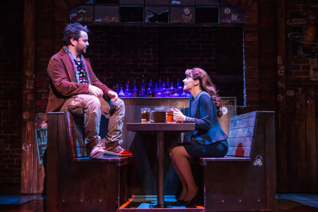 Alex Brightman stars opposite Jenn Gambatese in School of Rock.