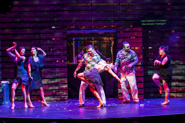 The cast of I Like It Like That performs Waddys Jáquez&#39;s energetic choreography.