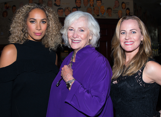 Original Broadway Grizabella Betty Buckley meets Cats revival star Leona Lewis and incoming cast member Mamie Parris.