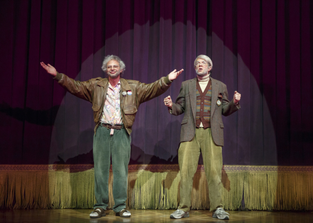NIck Kroll and John Mulaney are now starring in Oh, Hello on Broadway.