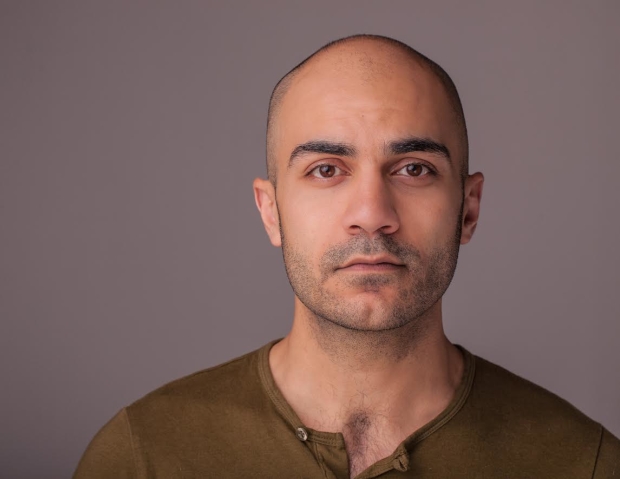 Maboud Ebrahimzadeh stars as Amir in Ayad Akhtar&#39;s Pulitzer Prize-winning Disgraced, directed by Marcela Lorca, at McCarter Theatre.