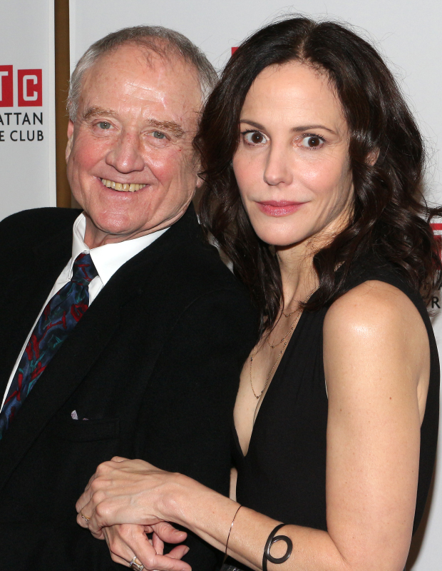 Denis Arndt and Mary-Louise Parker celebrate their opening night in Heisenberg.